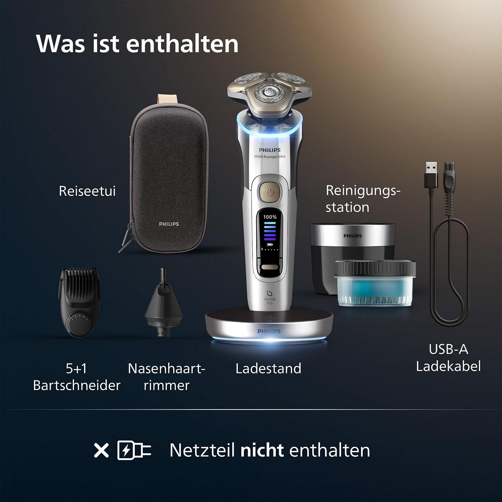 Електробритва Philips i9000 Prestige Ultra XP9404/38 зі стайлером та тримером Хром, фото №7 Електробритва Philips i9000 Prestige Ultra XP9404/38 зі стайлером та тримером Хром, фото №7