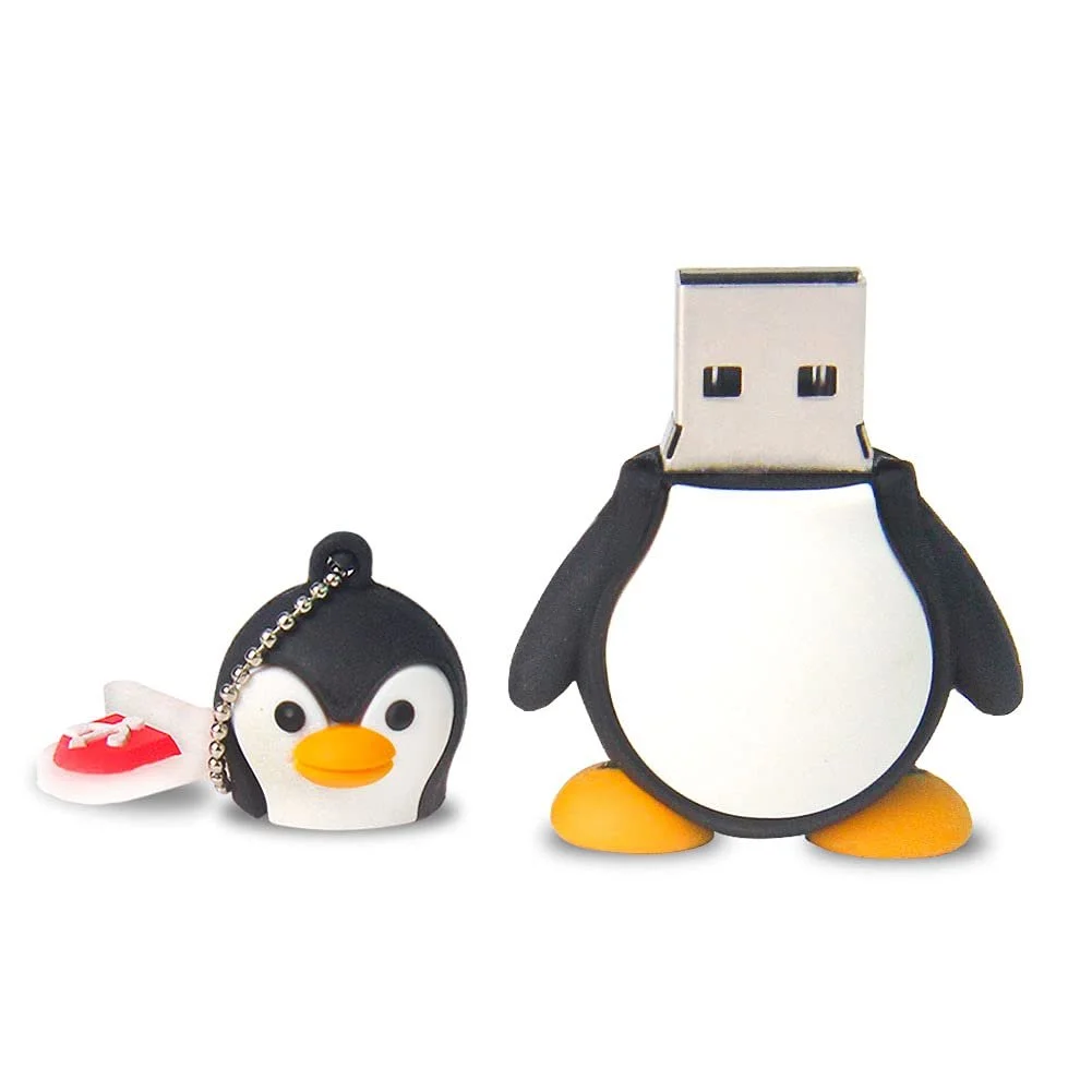 USB-флеш-накопичувач BORLTER CLAMP 64GB Пінгвін, фото №2 USB-флеш-накопичувач BORLTER CLAMP 64GB Пінгвін, фото №2