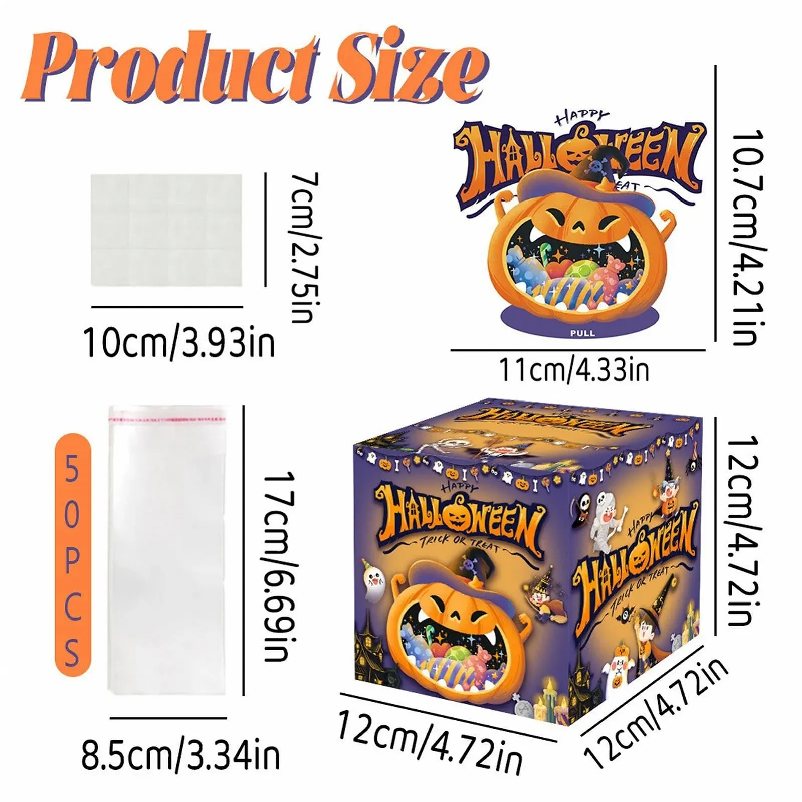 Скарбничка Гарбуз Хелловін Знімна, фото №5