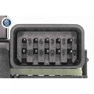Датчик кута повороту керма VEMO Q+ V10-72-0870 якість оригінального обладнання для AUDI SEAT SKODA synthetic.ua - Фото 1