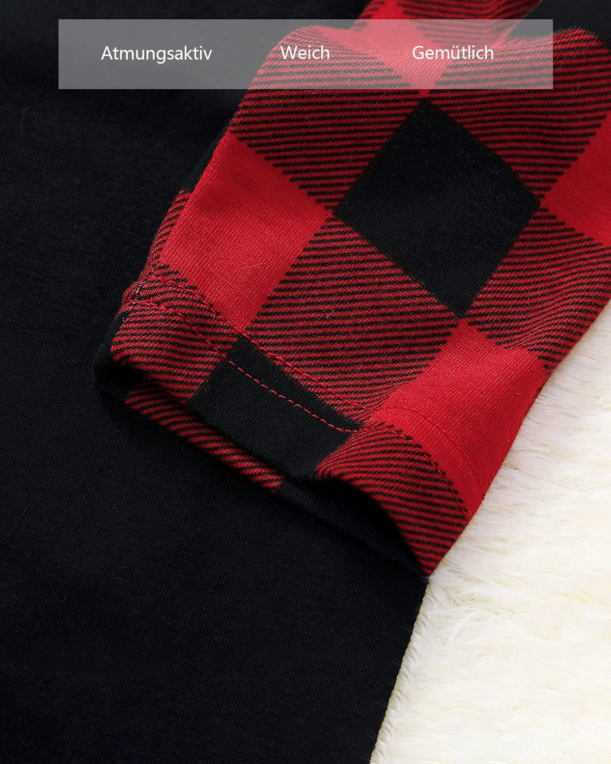 Комплект Різдвяної Сімейної Піжами Amissz, фото №5