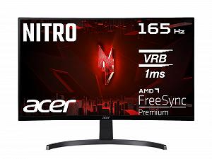 Монитор Acer Nitro ED273P Gaming 27 дюймов (69 см экран) Full HD 165Hz 1ms (VRB) HDMI 2.0 HDMI 1.4 DP 1.2 изогнутый FreeSync Premium UM.HE3EE.P14 черный - Фото 1