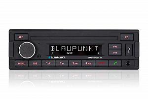Магнітола Blaupunkt Madrid 200 BT з Bluetooth, RDS тюнером, Hands-Free, USB, Aux-In, 1-DIN, чорна - Фото 1