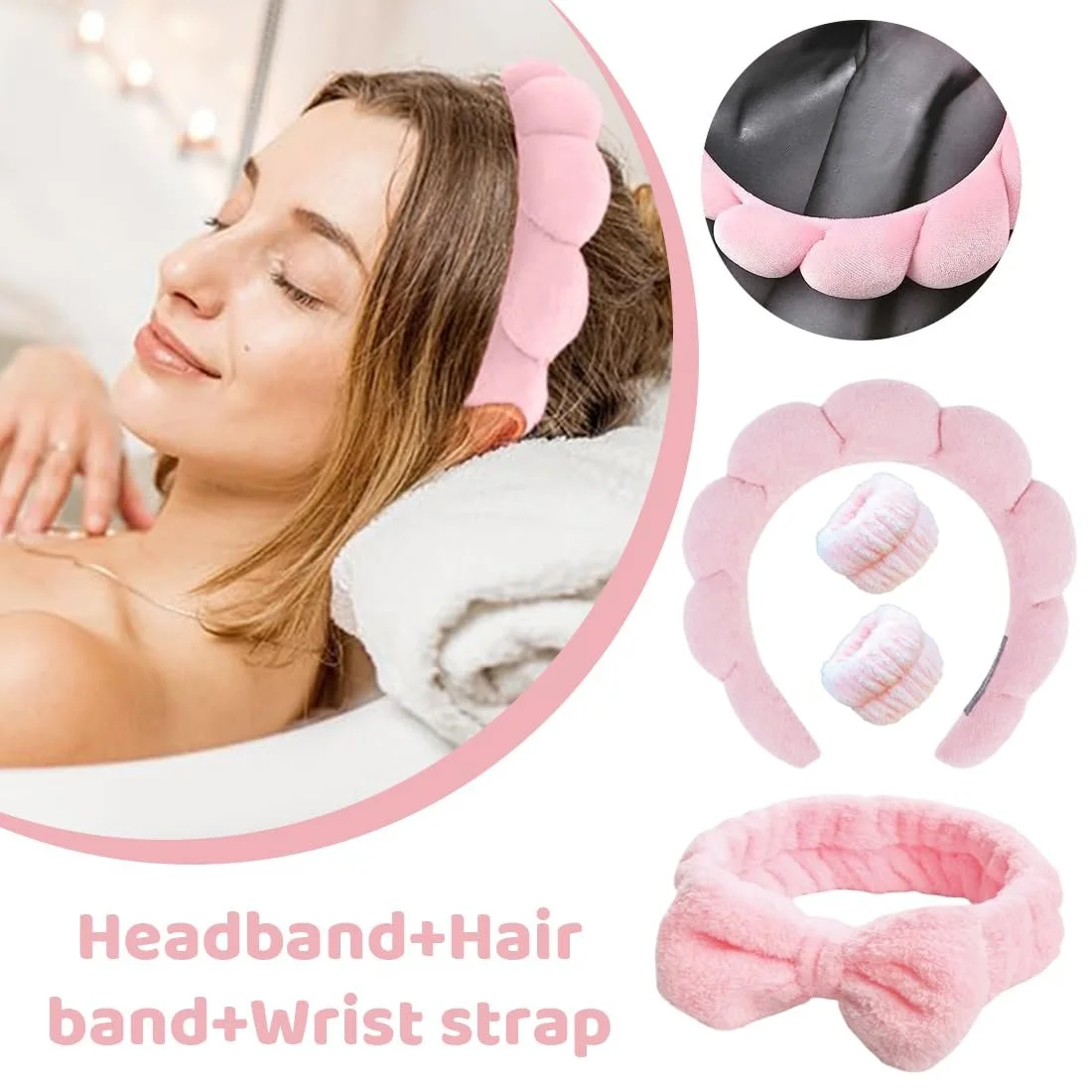 Обруч на голову Spa Bowknot Жіноча, фото №3 Обруч на голову Spa Bowknot Жіноча, фото №3