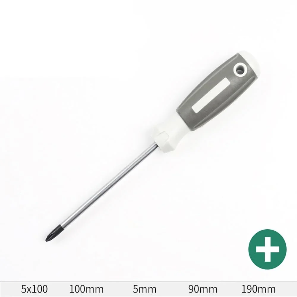 Набір викруток магнітних Phillips та шліцьових з ергономічною ручкою, фото №5