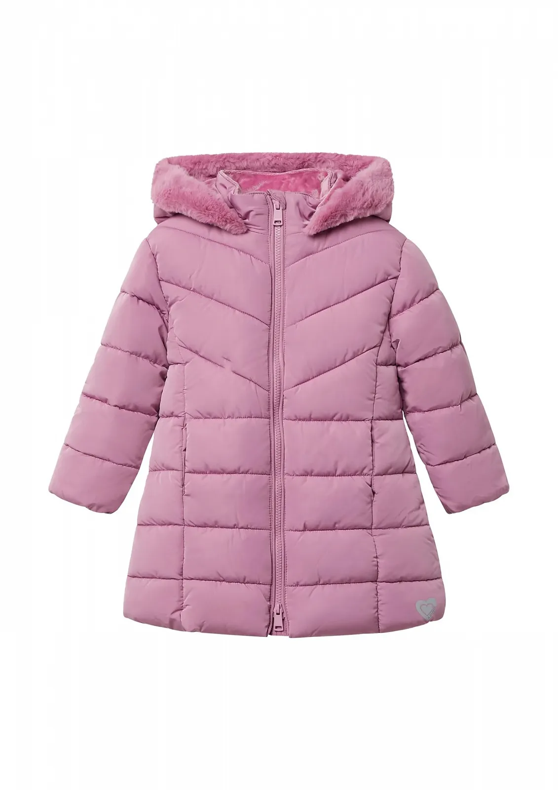 Теплое стеганое пальто s.Oliver с плюшевой подкладкой Teddy, фото №1
