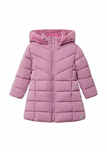 Теплое стеганое пальто s.Oliver с плюшевой подкладкой Teddy - Фото 1