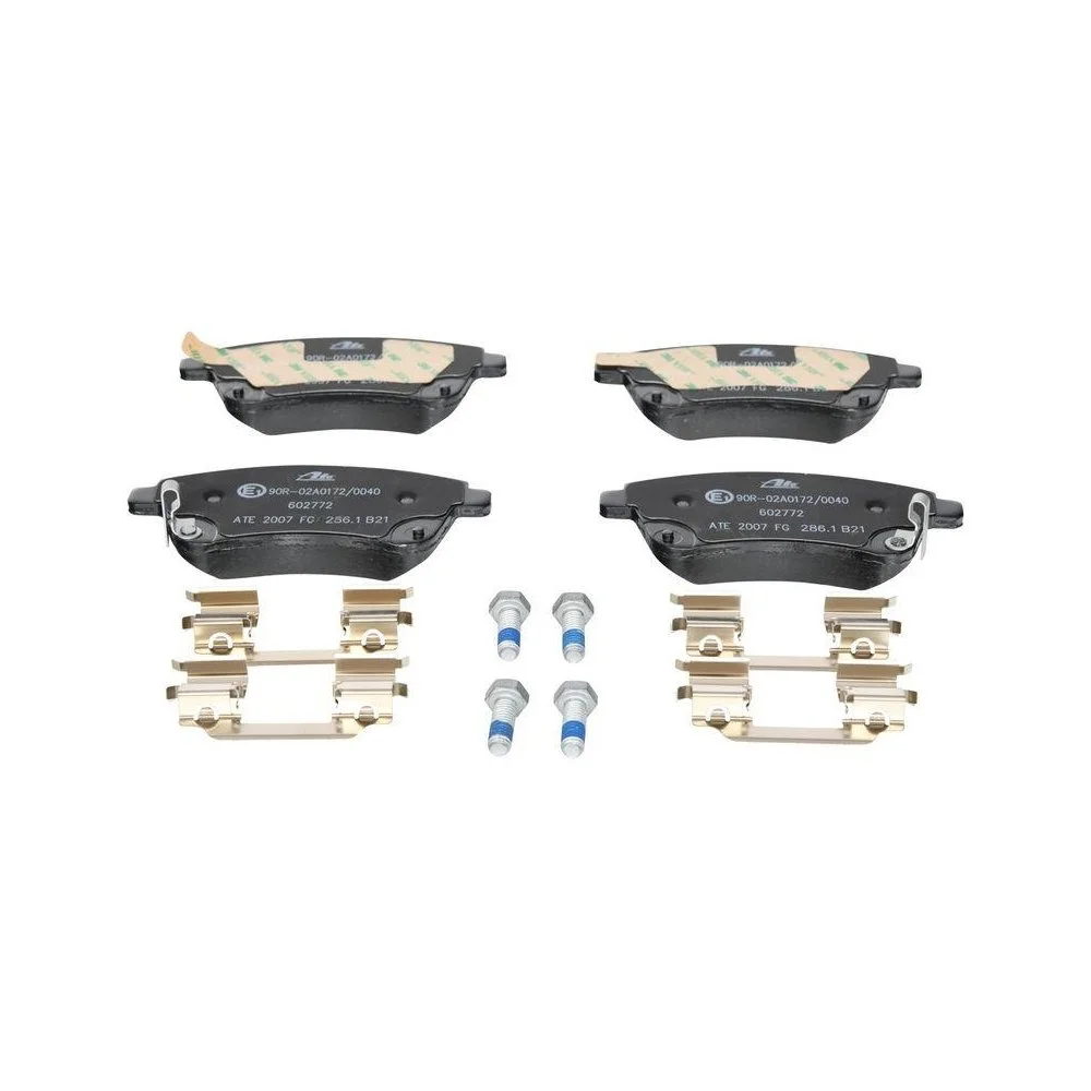 Комплект тормозных колодок, дисковый тормоз ATE 13.0460-2772.2 для KIA передняя ось, фото №1 Комплект тормозных колодок, дисковый тормоз ATE 13.0460-2772.2 для KIA передняя ось, фото №1