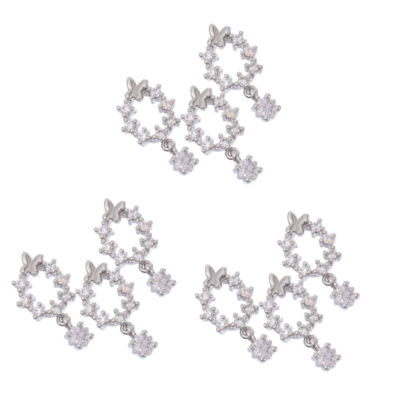 Украшения для ногтей FRCOLOR 9 шт. Японский стиль. Ювелирные изделия для маникюра с элегантным дизайном для креативного дизайна ногтей и особых случаев, фото №1