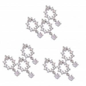 Украшения для ногтей FRCOLOR 9 шт. Японский стиль. Ювелирные изделия для маникюра с элегантным дизайном для креативного дизайна ногтей и особых случаев - Фото 1