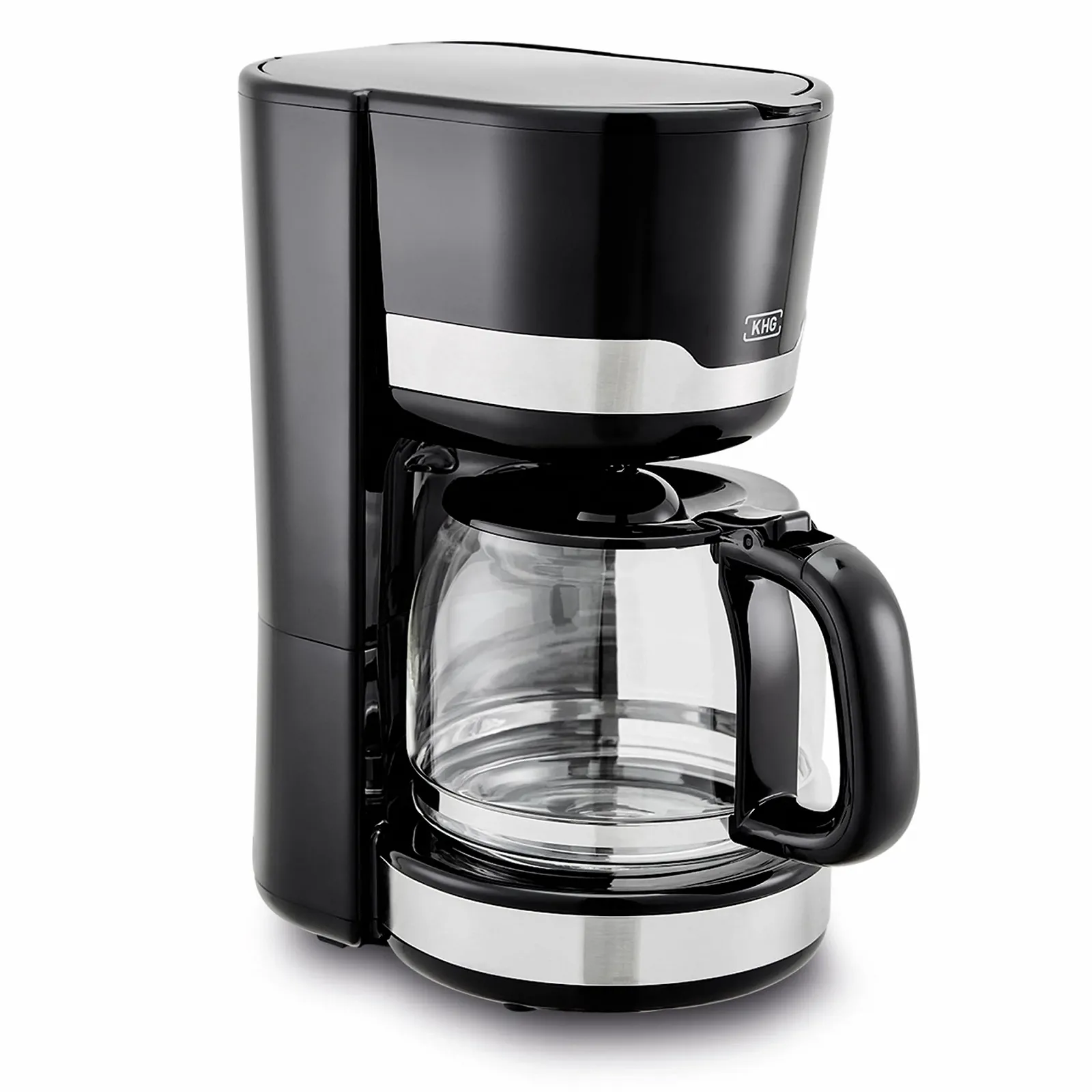 Кофемашина капельная KHG KA-129 SE2 1.5 л Чорна, фото №1