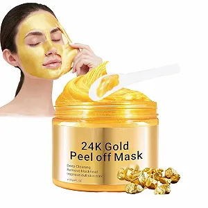 Маска для лица 24k Gold Peel Off, для ухода за кожей и красоты, антивозрастная, увлажняющая и антивозрастная, для подтяжки лица, для упругости, корейская маска для лица, 120 мл - Фото 1