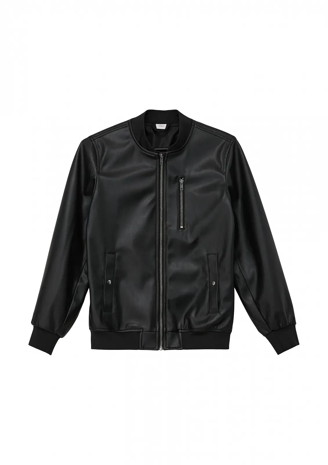 Куртка s.Oliver для хлопчиків, вигляд шкіри, фото №1