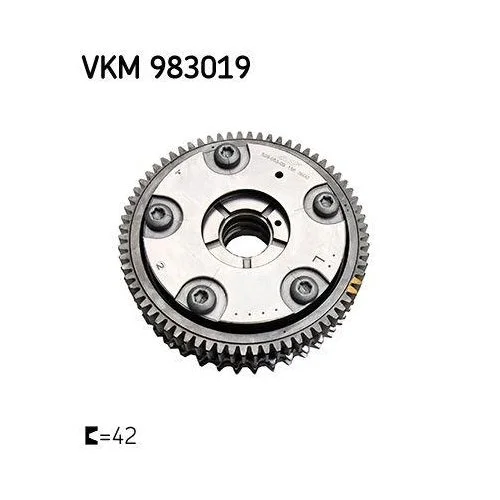 Фазорегулятор SKF VKM 983019 для MERCEDES-BENZ, впускна сторона, лівий, фото №2