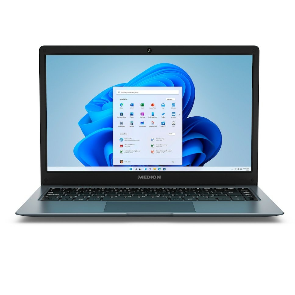 Ноутбук 14" Medion (Lenovo Group) Akoya E14223 Intel RAM 4 ГБ eMMC 128 ГБ Intel Graphics АКБ до 9 годин Win11, фото №1