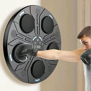 Настенный тренажер для бокса Музыкальная боксерская груша с перчатками INTELLIGENT BOXING MACHINE - Фото 1