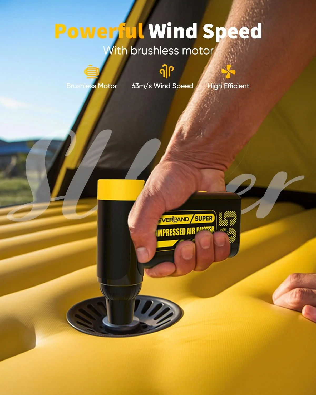 Електричний повітродувка NEVERLAND 8-швидкісний 240 000 об/хв USB, фото №2 Електричний повітродувка NEVERLAND 8-швидкісний 240 000 об/хв USB, фото №2