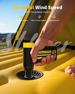 Електричний повітродувка  NEVERLAND 8-швидкісний 240 000 об/хв USB synthetic.ua - Фото 1