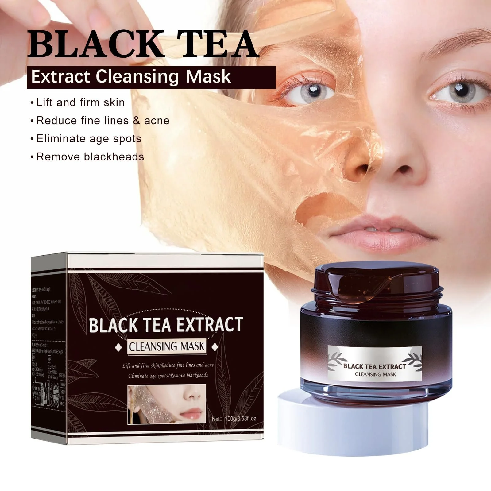 Маска для обличчя Tip-Off для догляду за обличчям Очищаюча 2 шт. для свіжої та чистої шкіри, фото №6