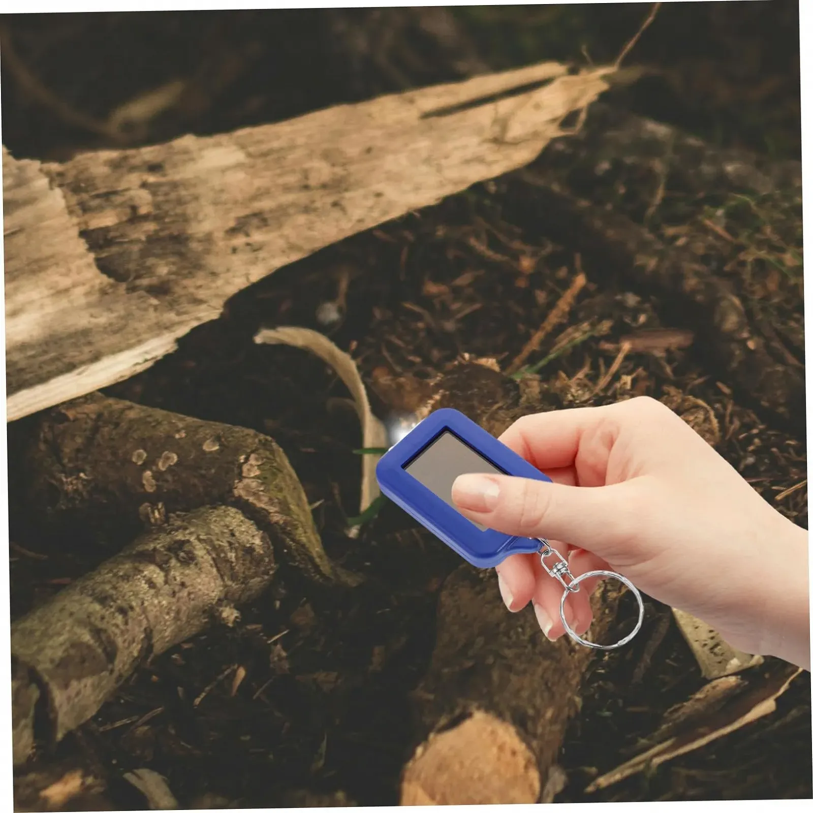 Ліхтарик-брелок LED Solar Compact HEMOTON Міні для надзвичайних ситуацій Портативний Універсальний для кемпінгу та активного відпочинку Синій, фото №7