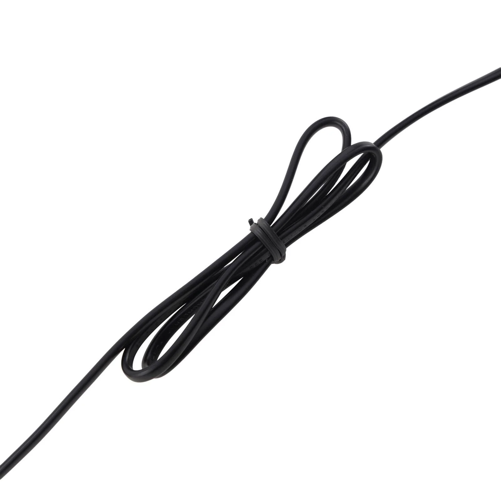 Настільна лампа Lucande Luoti 1 x E27 чорний метал текстиль, фото №7