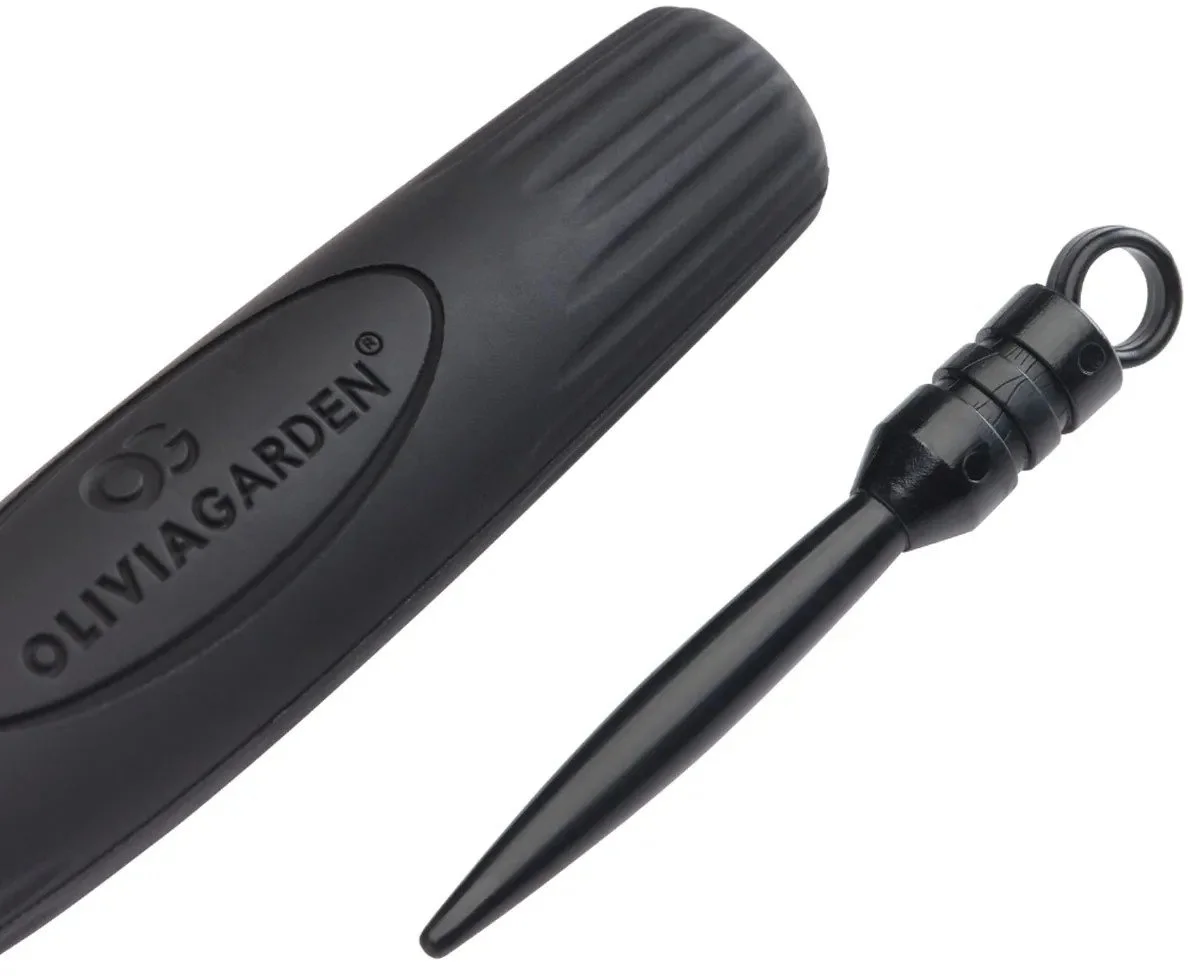 Набір для завивки волосся Olivia Garden Multibrush / 4 насадки та 1 знімна ручка / 45 мм / Для жінок / Чорний, фото №3