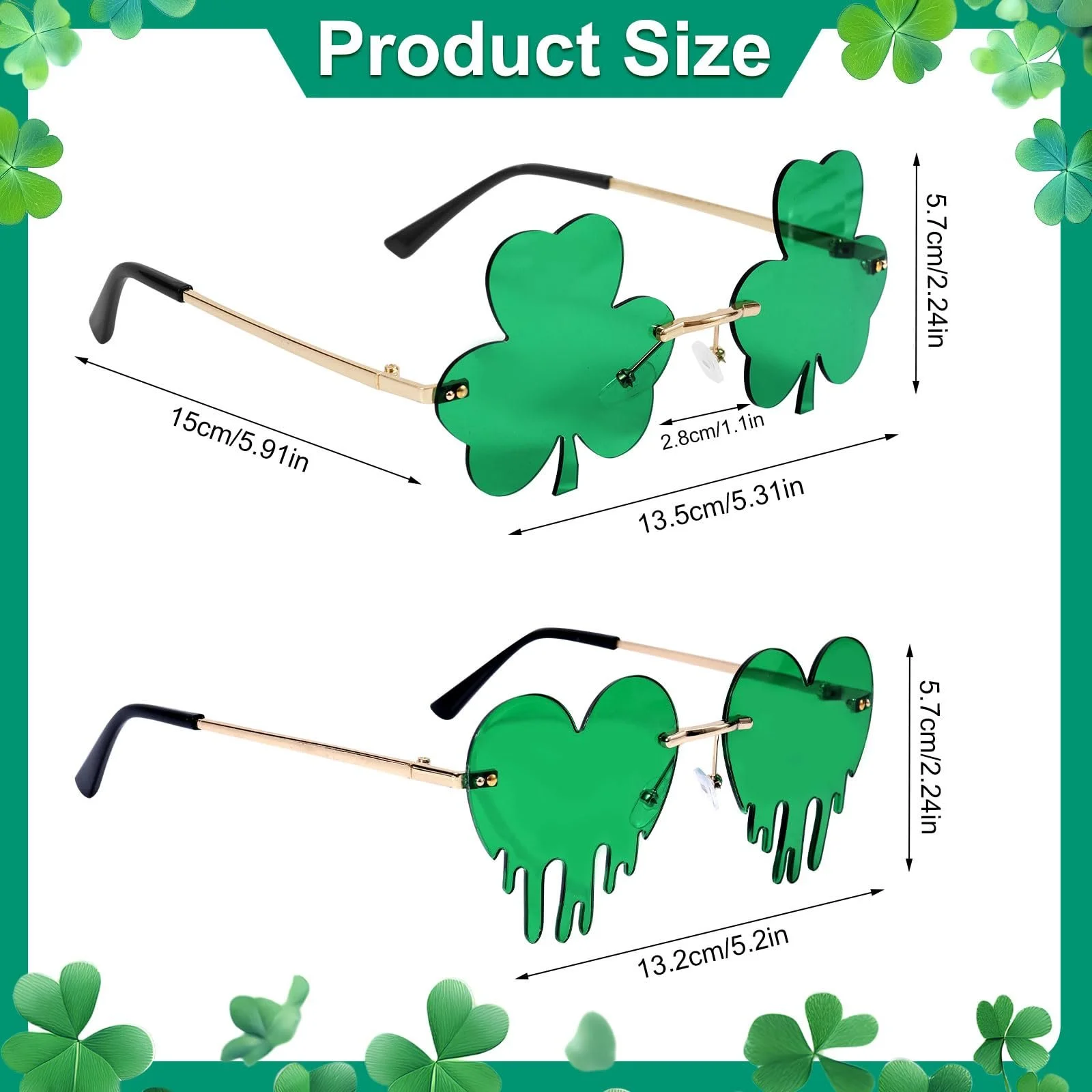 Сонцезахисні окуляри Gosknor 2 пари, фото №2