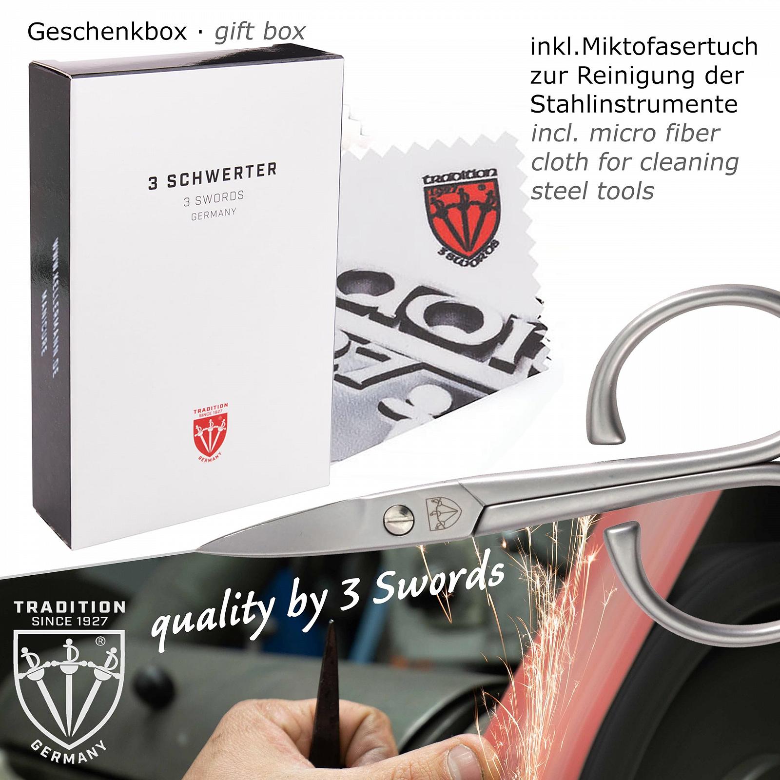 Набір для манікюру DREI SCHWERTER Nostalgia 4 предмети, коричневий шкіряний чохол, фото №6 Набір для манікюру DREI SCHWERTER Nostalgia 4 предмети, коричневий шкіряний чохол, фото №6