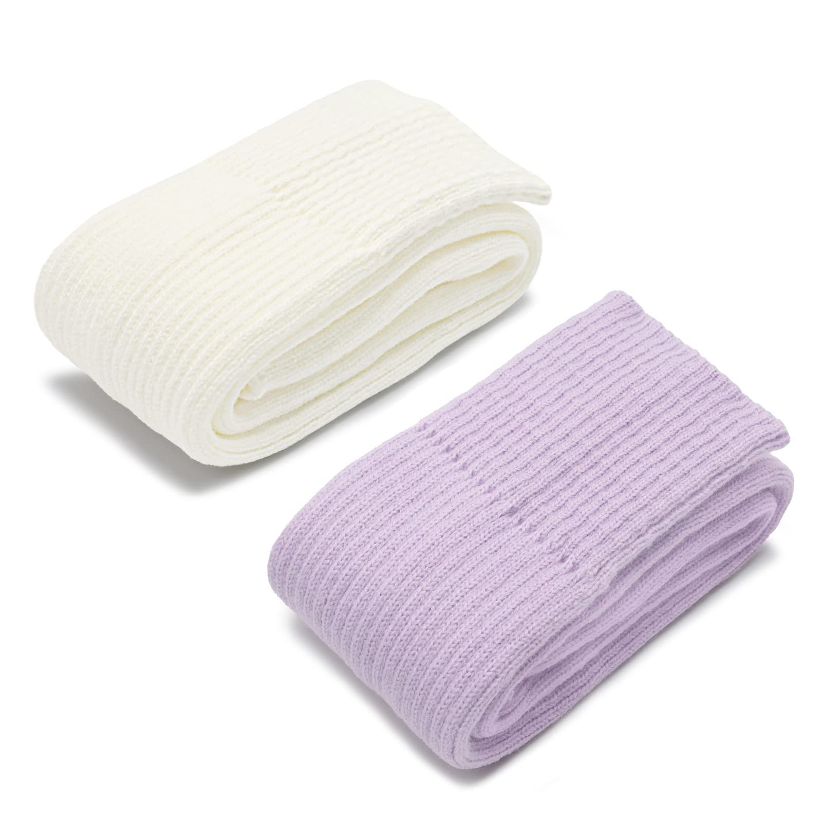 Гольфы LittleForBig Schoolgirl Thigh High Extra Long Over Knee Knitted Stirrup 2 пары, фото №7