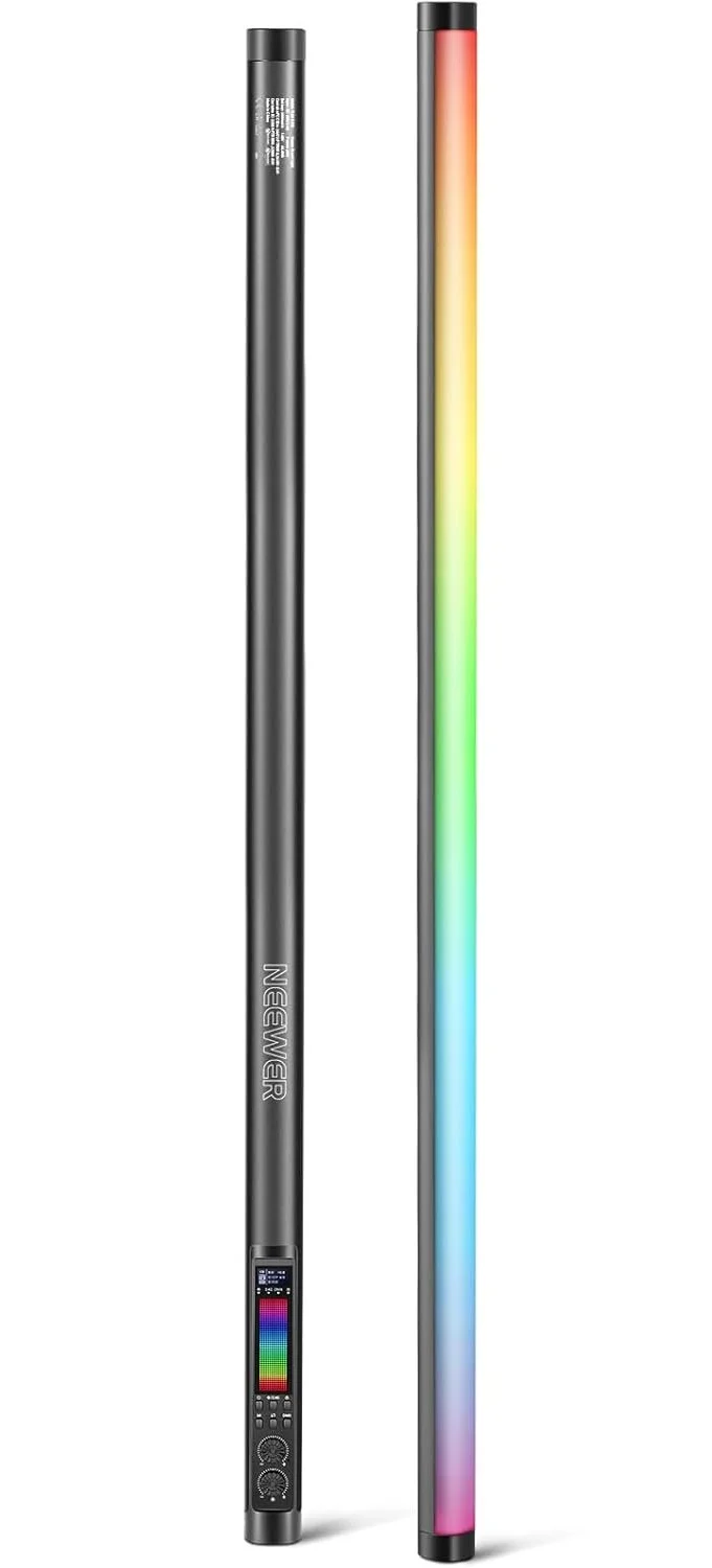 LED лампа-стік NEEWER TL120C RGB 42 Вт Чорний (2A42BD), фото №1