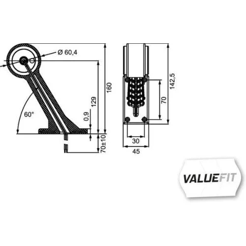 Габаритний ліхтар HELLA VALUEFIT 2XS 357 004-031 для HIGER, лівий, фото №2