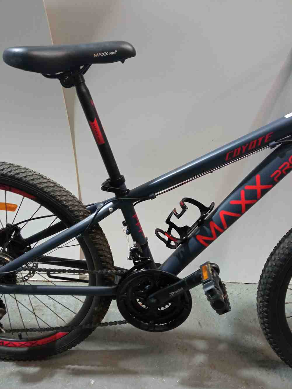 Велосипеди для дорослих і дітей MaxxPro Coyote 24 Black-Red, фото №4 Велосипеди для дорослих і дітей MaxxPro Coyote 24 Black-Red, фото №4