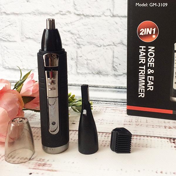 Триммер Pro Gemei 2в1 Чёрный GM-3109, фото №3 Триммер Pro Gemei 2в1 Чёрный GM-3109, фото №3