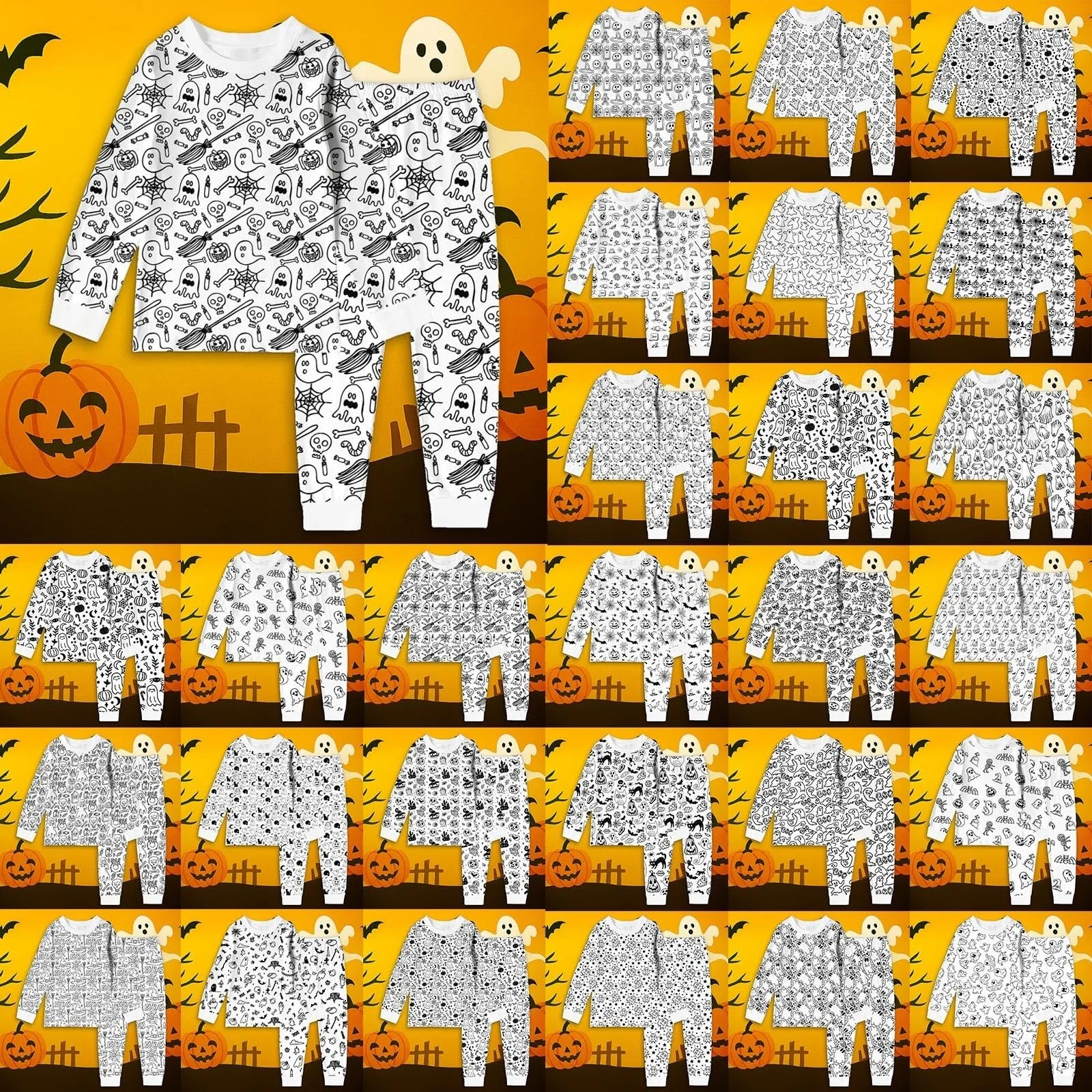 Комплект пижамный (топ, штаны) для детей, фото №4