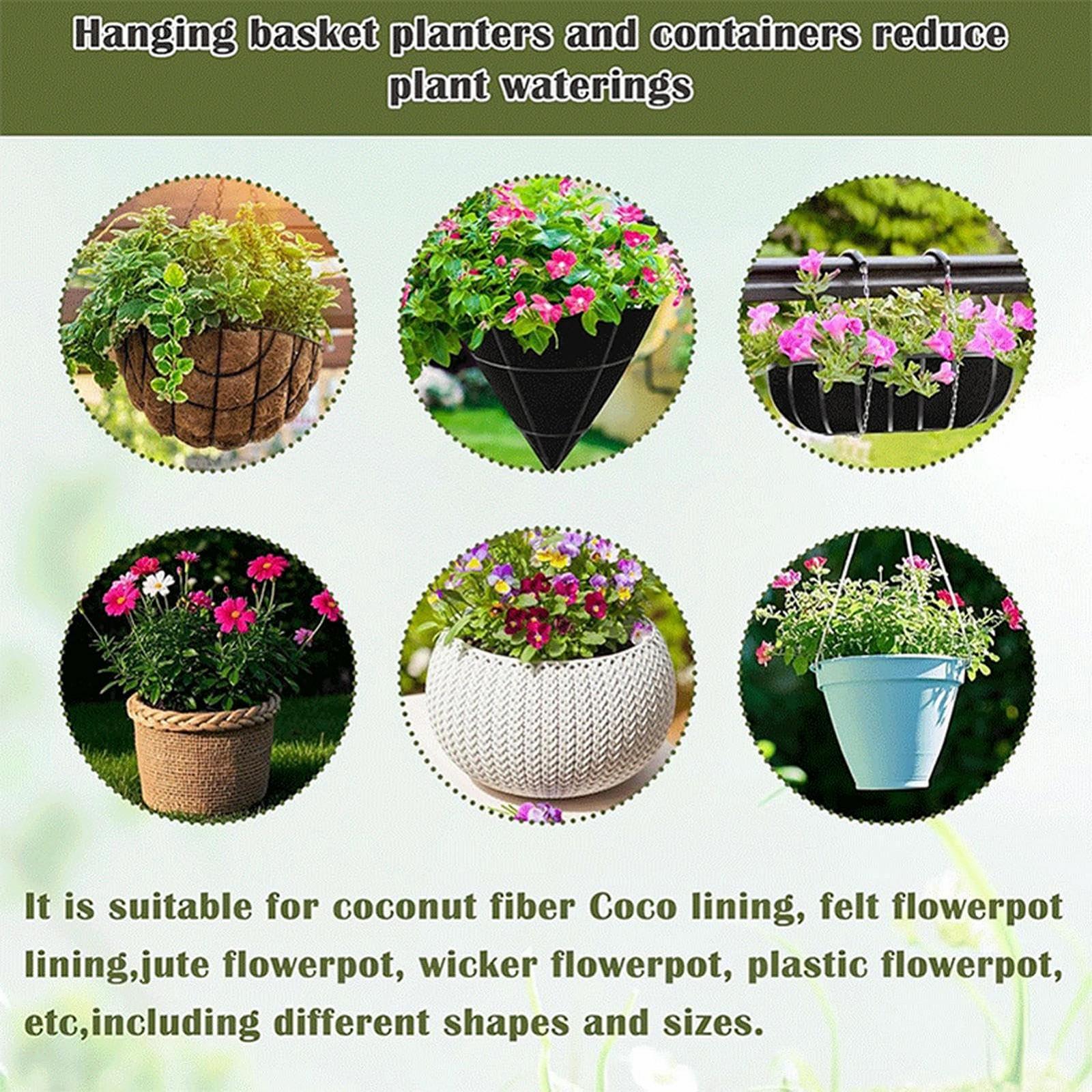 Вставки для квіткових кошиків 20 x Килимок для автополиву міцний, фото №7