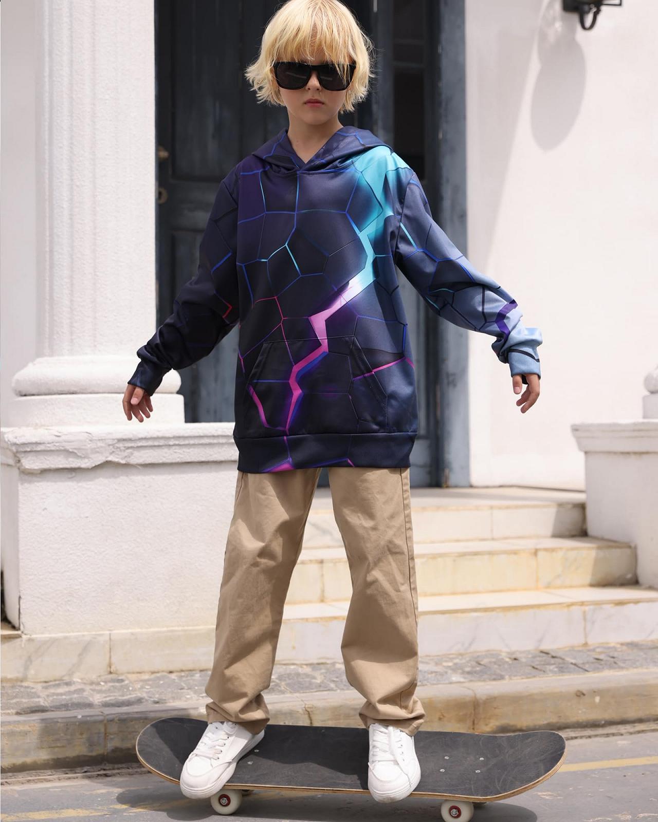 Худі Belovecol для хлопчиків та дівчаток, худі з 3D-принтом, фото №2