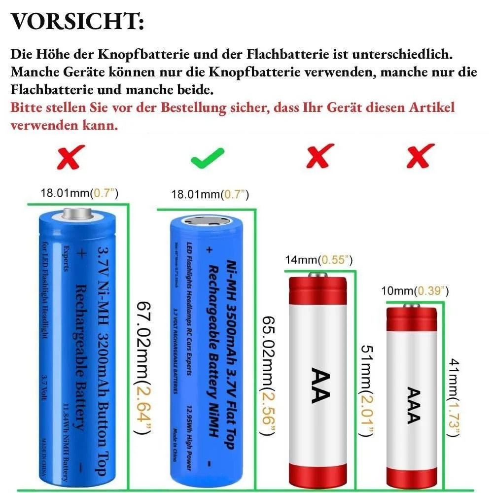 Зарядний пристрій для акумуляторів 18650 з 4 шт 3.7 V 3500 mAh Flat Top Battery NI-MH, 4-Soll LCD Smart Fast Charging USB для 10440 14500 16340 18650 26650 Li-ion, фото №2 Зарядний пристрій для акумуляторів 18650 з 4 шт 3.7 V 3500 mAh Flat Top Battery NI-MH, 4-Soll LCD Smart Fast Charging USB для 10440 14500 16340 18650 26650 Li-ion, фото №2