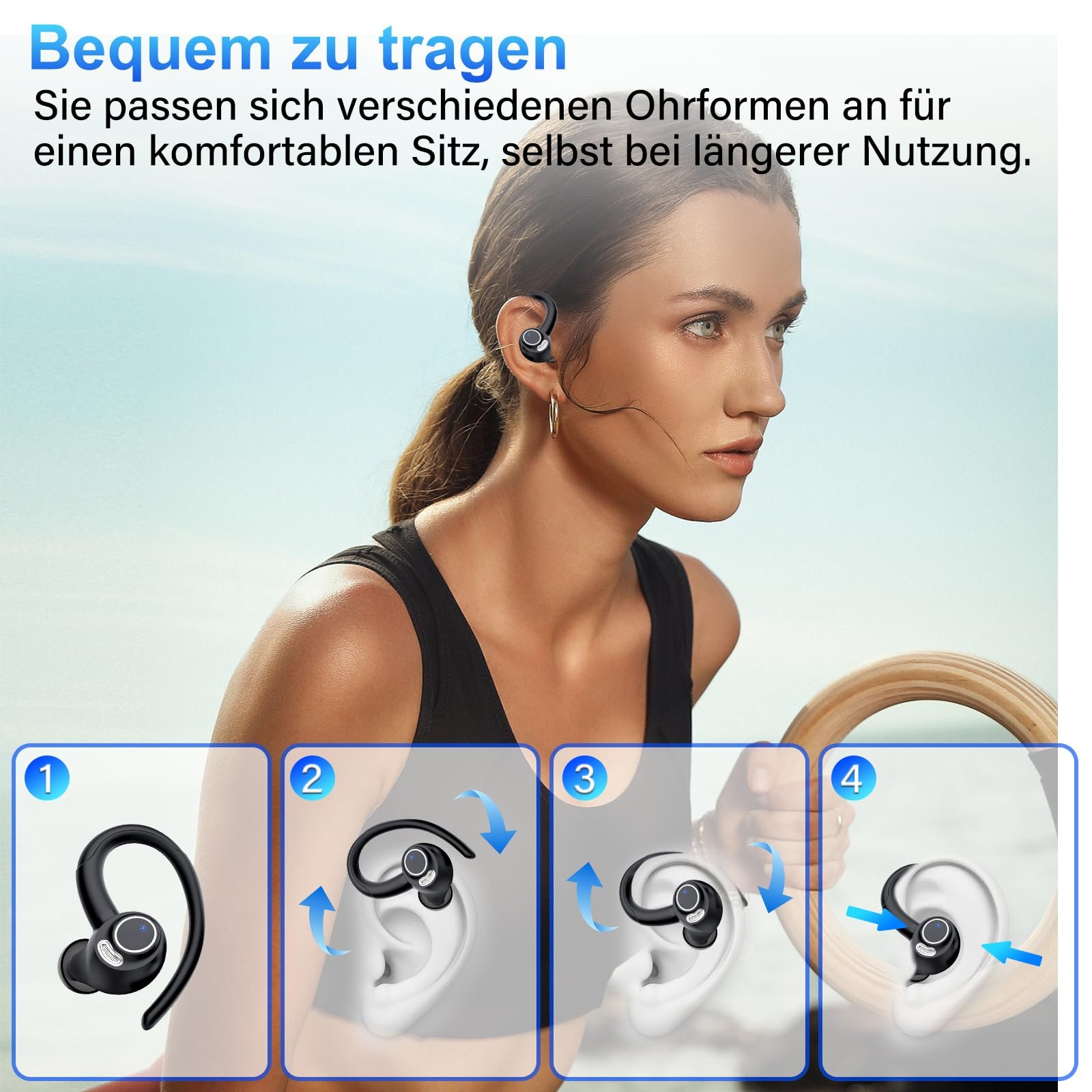 Навушники-перекладачі AI, 3-в-1 голосу 164 мовами з додатком, 7 режимів, фото №8 Навушники-перекладачі AI, 3-в-1 голосу 164 мовами з додатком, 7 режимів, фото №8