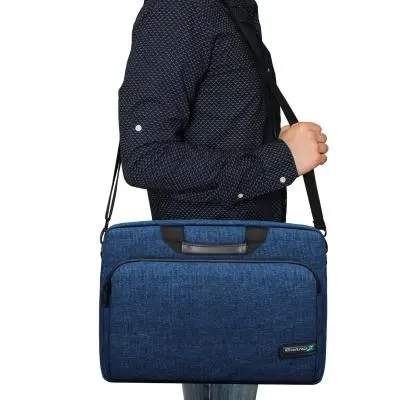 Сумка для ноутбука Grand-X 14'' SB-148 soft pocket Navy (SB-148N), фото №9