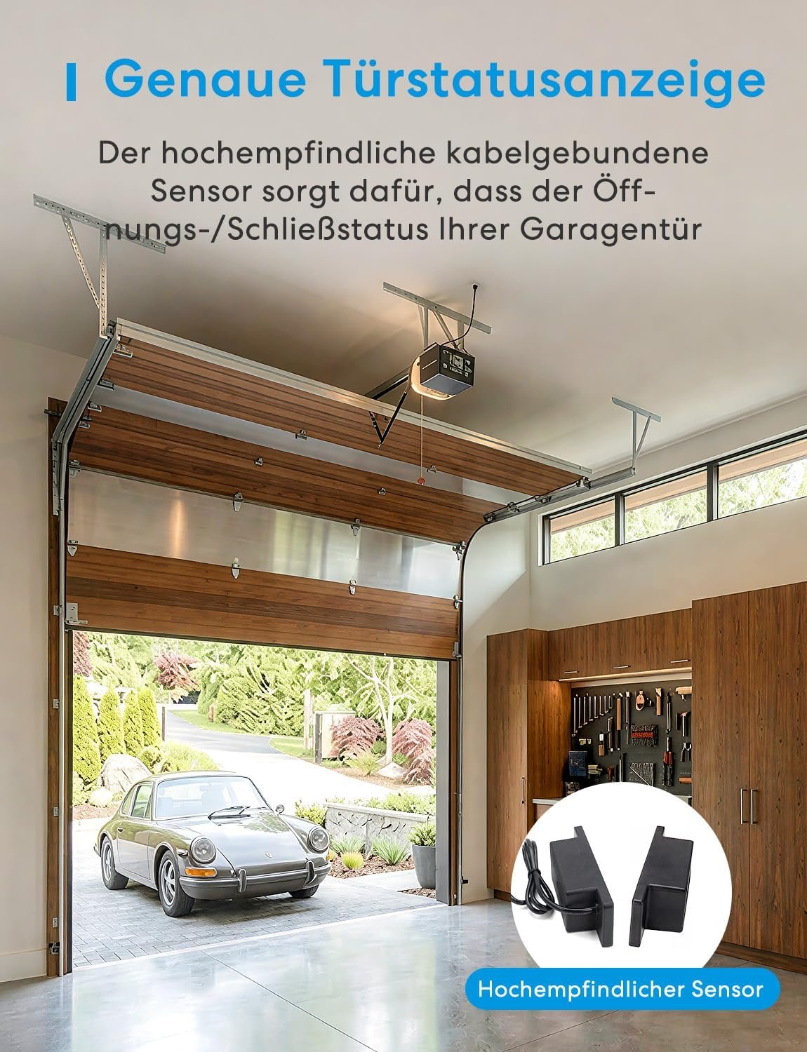 Умный контроллер гаражных ворот Meross MSG100 Smart Wi-Fi, фото №7