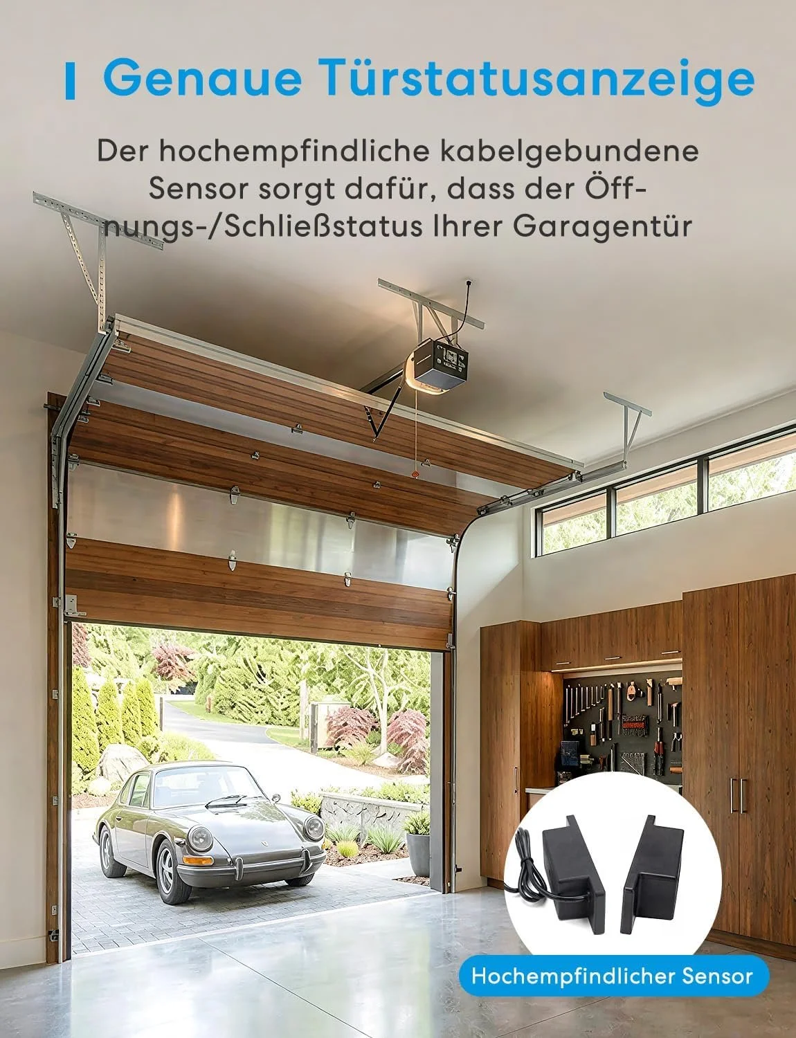 Розумний контролер гаражних воріт Meross MSG100 Smart Wi-Fi Garage Door Opener, фото №7 Розумний контролер гаражних воріт Meross MSG100 Smart Wi-Fi Garage Door Opener, фото №7