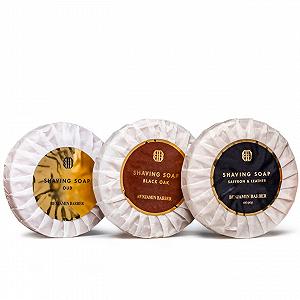 Мыло для бритья Benjamin Barber Oud, Black Oak и Saffron & Leather - Фото 1