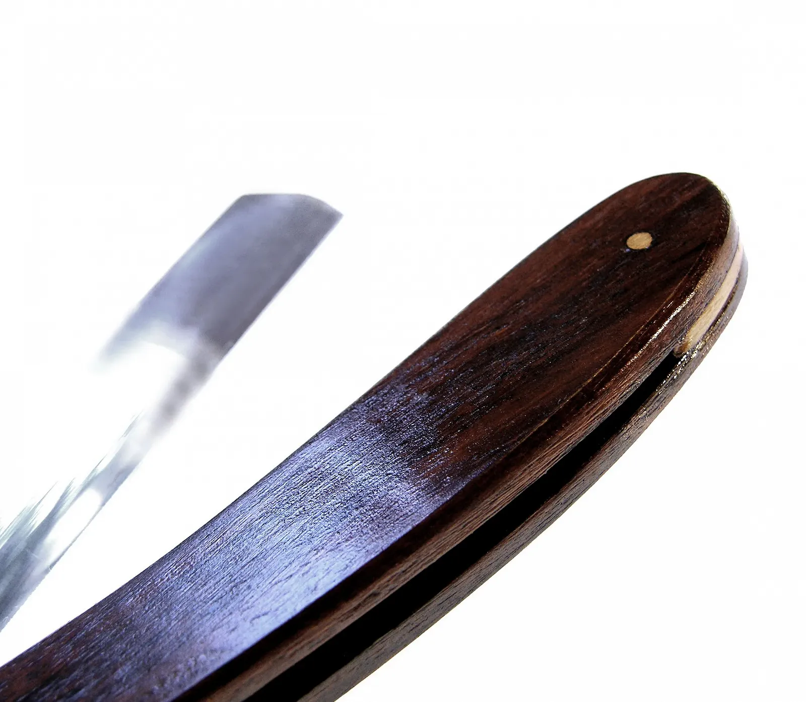 Опасная бритва Precious Wood Shaft лезвие 3/8 дюйма Коричневая, фото №2 Опасная бритва Precious Wood Shaft лезвие 3/8 дюйма Коричневая, фото №2