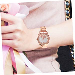 Кварцовий годинник VALICLUD Спортивний, Рожеве золото synthetic.ua - Фото 1