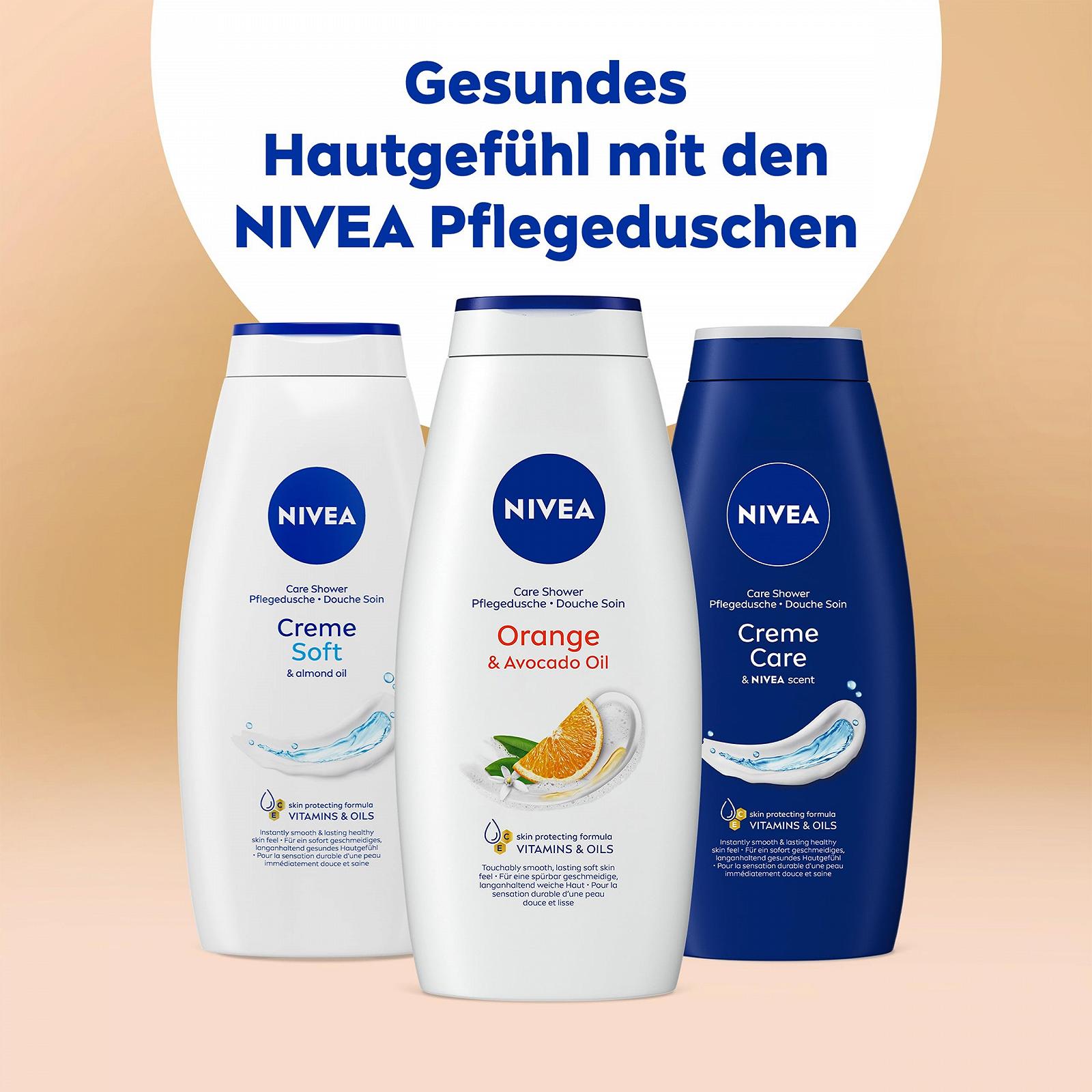 Гель для душа NIVEA Orange & Avocado Oil 750 мл, фото №6