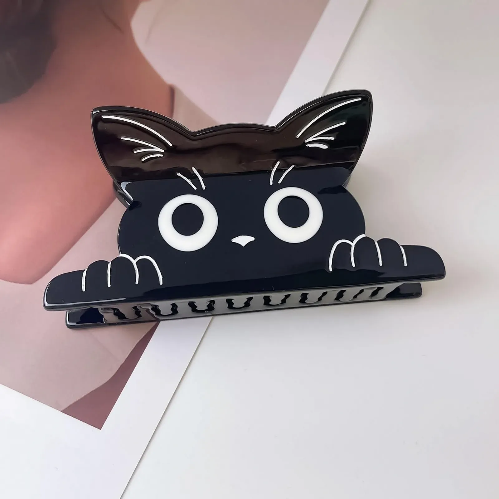 Заколки-крабики для волос Стильная заколка Милая форма кошки Украшение для волос Модные аксессуары Аксессуары для ухода за красотой для ежедневного использования Отпуск, фото №6 Заколки-крабики для волос Стильная заколка Милая форма кошки Украшение для волос Модные аксессуары Аксессуары для ухода за красотой для ежедневного использования Отпуск, фото №6