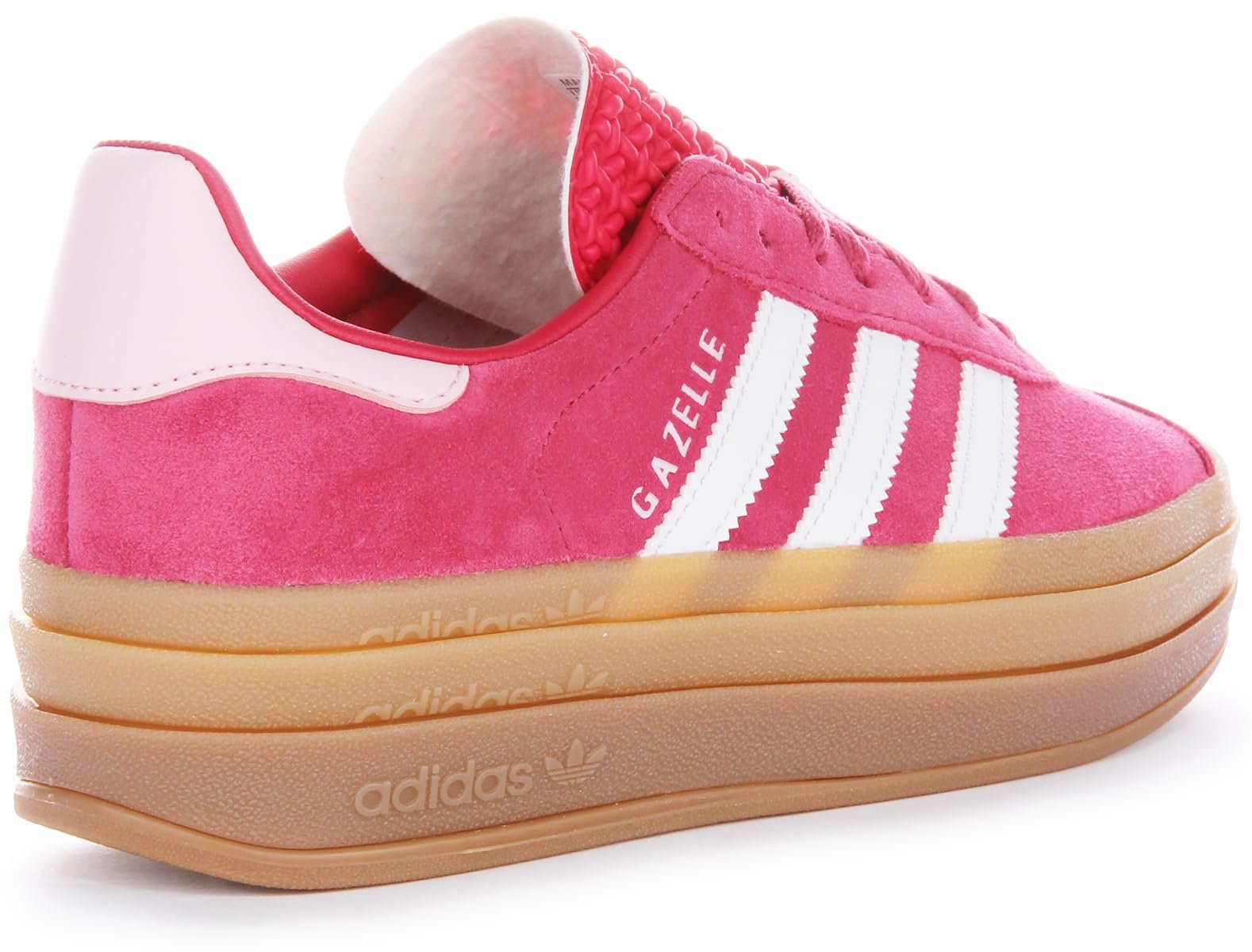 Кроссовки Adidas Gazelle Bold Женские - 40, Розовый Зеленый, фото №3