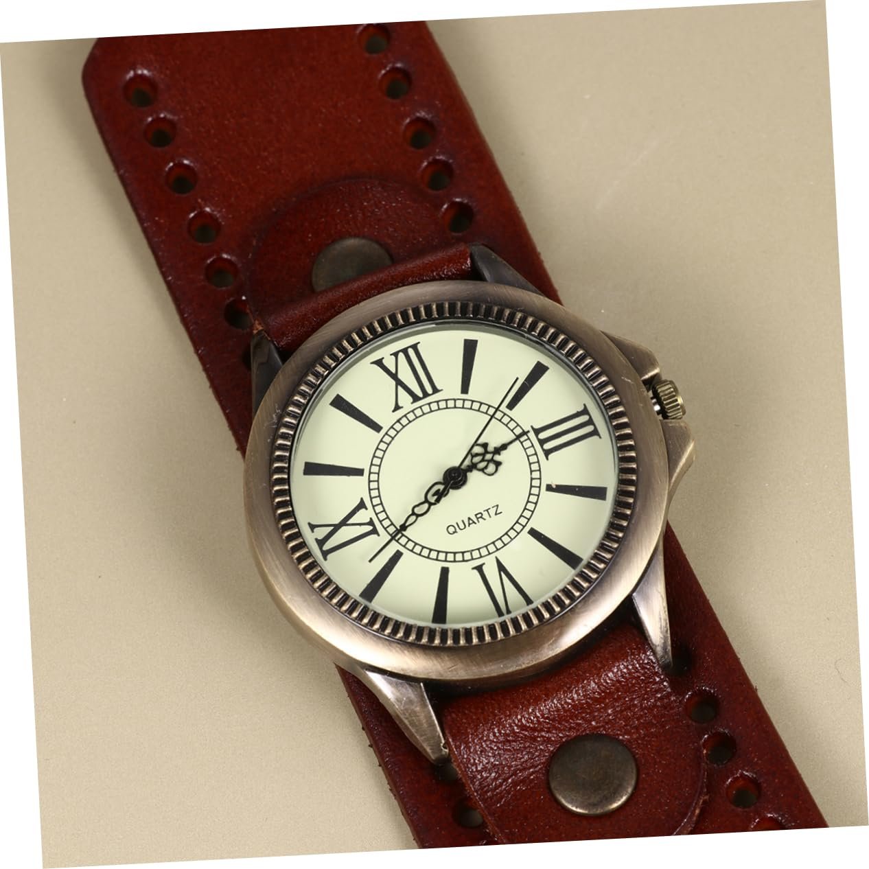 Наручные часы Healvian Roman Literal Женские часы Ремешок Красный, фото №2