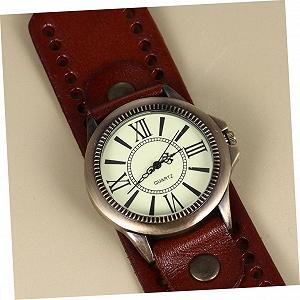 Наручные часы Healvian Roman Literal Женские часы Ремешок Красный synthetic.ua - Фото 1