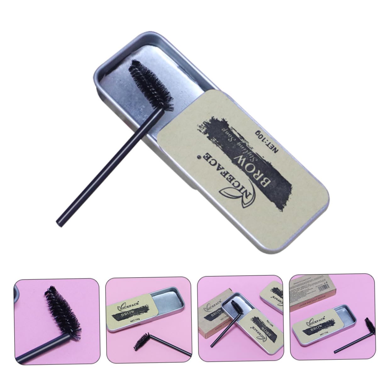 Набір minkissy Eyebrow Soap Gel Box Clear, фото №3 Набір minkissy Eyebrow Soap Gel Box Clear, фото №3